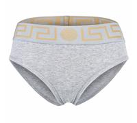 VERSACE Damen Brazilian Slip - TOPEKA, Unterwäsche, Organic Cotton, Bi-Stretch S Grau