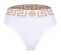 VERSACE Damen Slip - TOPEKA, High Leg, Unterwäsche, Organic Cotton, Bi-Stretch, weiß, XL Weiß