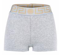 VERSACE Damen Shorts - TOPEKA, Unterwäsche, Panty, Organic Cotton, Bi-Stretch Grau 2XL
