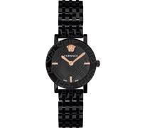 Versace Damen Uhr Armbanduhr Edelstahl Greca Glass VEU300721