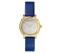 Versace Damen Uhr Armbanduhr Leder Safety Pin VEPN00420