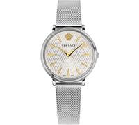 Versace Damen Analog Quarz Uhr mit Edelstahl Armband VE81005 19