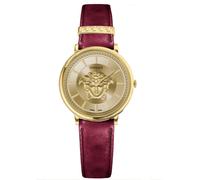 Versace Damen Uhr Armbanduhr V-Circle VE8103821 Leder