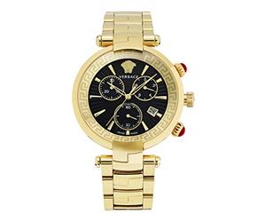 Versace Damenuhr Chronograph Quarz Edelstahl - VE2M00621