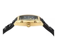 Quarzuhr VERSACE "DOMINUS LADY", schwarz, Armbanduhren, Damen, Quarzuhr, Armbanduhr, Damenuhr, Saphirglas, Swiss Made, Leuchtindizes, analog (38032938-0)