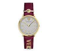 Versace Damen Uhr Armbanduhr V-Circle VE8104322 Leder