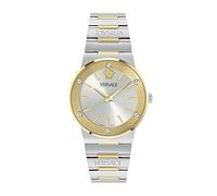 Versace Herren Analog Quarz Armbanduhr Greca Logo Aereo Swiss Made