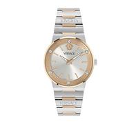 Versace Herren Analog Quarz Armbanduhr Greca Logo Aereo Swiss Made