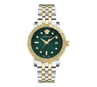 Versace Herren Armbanduhr 42 mm Armband Edelstahl New Gent Classic