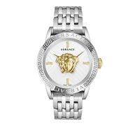 Versace Herren Armbanduhr 43 mm Armband Edelstahl Code RESTYLING