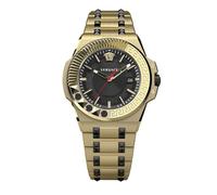 Versace Herren Armbanduhr Chain Reaction 45 mm Datumsfenster Armband Edelstahl VEDY01119
