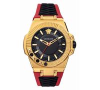 Versace Herren Armbanduhr Chain Reaction gold/rot VEDY00319