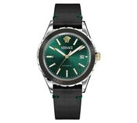 Versace Herren-Armbanduhr Hellenyium Automatic grün schwarz VEQCA0124
