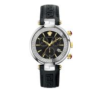 Versace Herren Armbanduhr REVIVE CHRONO RESTYLING 41 mm Armband Leder VE2M001 2...