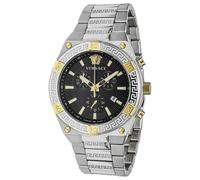 Versace Herren Armbanduhr SPORTY GRECA Chronograph bicolor 46 mm VESO01123