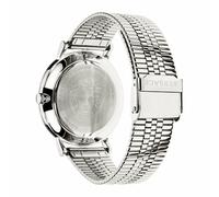 Versace Herren Armbanduhr V-ESSENTIAL silber, blau 40 mm VEJ400821