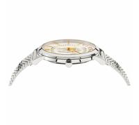 Versace Herren Armbanduhr V-ESSENTIAL silber, weiß 40 mm VEJ400421