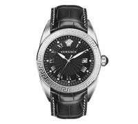 Versace Herren Armbanduhr V-Sport Schwarz/Silber VFE120015