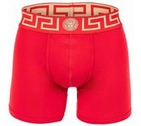 VERSACE Herren Boxershorts - TOPEKA, Bi-Stretch, Organic Cotton, einfarbig Rot S