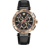 Versace Herren Chronograph Aion VE6CA0323 Roségold-Schwarz