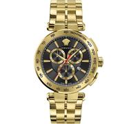 Versace Herren Chronograph Aion VE6CA0623 Gold-Schwarz