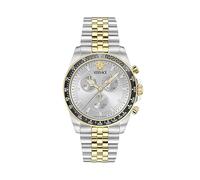 Versace Herren Chronograph Quarz Armbanduhr Greca Chr Wave