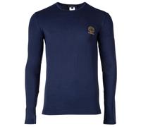 VERSACE Herren Shirt langarm - TOPEKA, Longsleeve, Rundhals, Stretch Cotton Dunkelblau 2XL