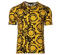 VERSACE Herren T-Shirt - BAROCCO, Unterhemd, Rundhals, Stretch Cotton, Barock-Muster XXL Mehrfarbig
