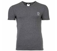 VERSACE Herren T-Shirt - TOPEKA, Unterhemd, V-Ausschnitt, Stretch Cotton Dunkelgrau L