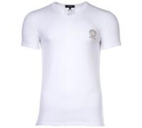 VERSACE Herren T-Shirt - TOPEKA, Unterhemd, V-Ausschnitt, Stretch Cotton Weiß L