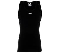 VERSACE Herren Tank Top - RIBBED,Tank Top Rex Ribbed Cotton, Unterhemd, Rundhals, Stretch Cotton Schwarz XL