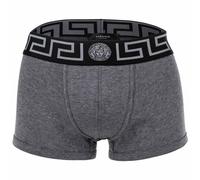 VERSACE Herren Trunk - TOPEKA, Stretch Cotton, einfarbig Grau/Schwarz/Silber / L L Mehrfarbig