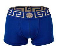 VERSACE Herren Trunks - TOPEKA, Boxershorts, Stretch Cotton, einfarbig Blau M