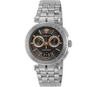 Versace Herren Armbanduhr Schweizer Uhr AION 45MM B/SS D/BLK SS VE1D010 19