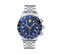 Versace Herren Uhr Armbanduhr Chronograph Edelstahl Hellenyium VE2U01024