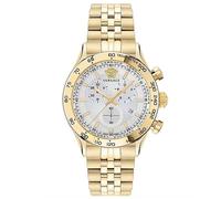 Versace Herren Uhr Armbanduhr Chronograph Edelstahl Hellenyium VE2U01124