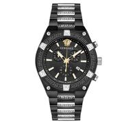 Versace Herren Uhr Armbanduhr Chronograph Sporty GRECA VESO01022 Edelstahl