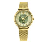 Versace Herren Uhr Armbanduhr Edelstahl V-Circle VBQ070017