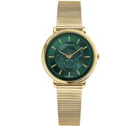 VERSACE Damen Armbanduhr V-Circle Gold Edelstahl 38mm VE81025 19