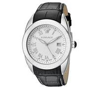 Versace Herren Uhr Armbanduhr Edelstahl V-Sport VFE110015 Leder