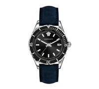 Versace Herren Uhr Armbanduhr Leder Hellenyium VE3A00220