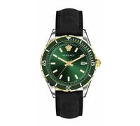 Versace Herren Uhr Armbanduhr Leder Hellenyium VE3A00320