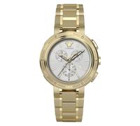 Versace VE2H00621 V-Extreme Pro weiss silber gold Edelstahl Herren Uhr NEU