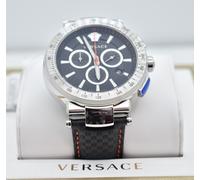 Versace Herren VFG040013 Mystique Sport 46 mm rund Edelstahl Chronograph VFG04/0013