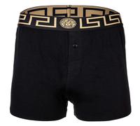 VERSACE Herren Web-Boxershorts - TOPEKA, Stretch Cotton Schwarz/Gold / S S Mehrfarbig