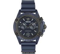 Versace "ICON ACTIVE" Quarzuhr, Armbanduhr, Damenuhr, Herrenuhr, Swiss Made, Polyurethanband (89185542-0)