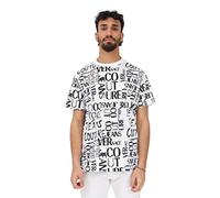 Versace Jeans 74GAH6S2JS167 74UP600 S PRINT DOODLE LOGO JER. COT PRINT DOODLE T-SHIRT MEN