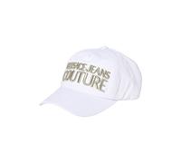 Versace Jeans Couture Baseball Cap, Canvas Weiß-Gold