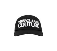 Versace Jeans Couture Baseball Cap, Schwarz-Logo Weiß