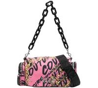 Versace Jeans Couture Schultertasche, Umhängetasche, Schwarz-Pink